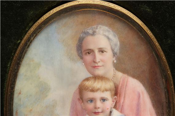 Gerald Sinclair Hayward | MINIATURE PORTRAITS | MutualArt