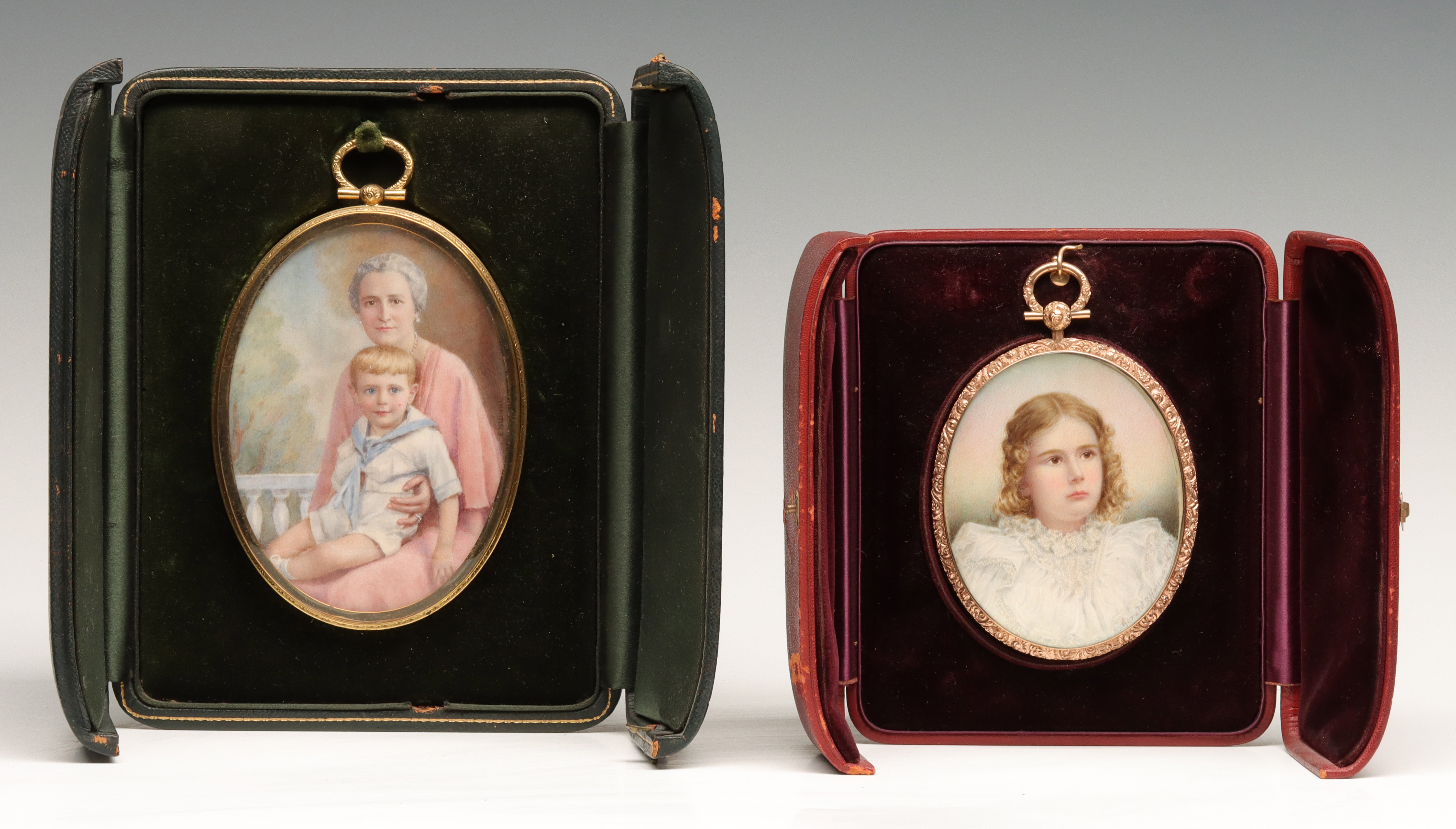 Gerald Sinclair Hayward | MINIATURE PORTRAITS | MutualArt