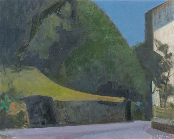 Paysage, 1961 by Albert Chavaz, 1961