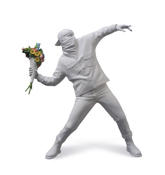 Banksy | SUICIDE MAN (STONE SCULPTURE Ver) (2017) | MutualArt