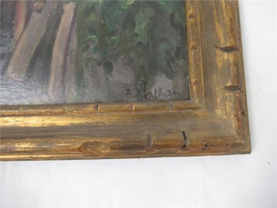 F. Nathan | View of a village | MutualArt
