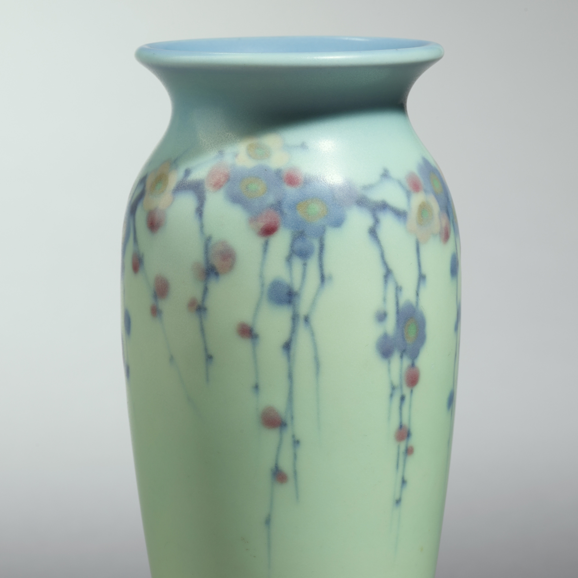 Lenore Asbury Vellum vase with cherry blossoms (1924) MutualArt