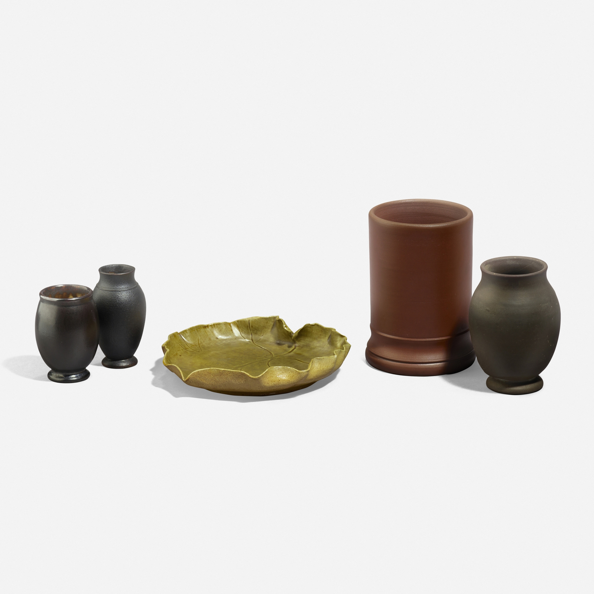 Roblin Pottery Collection of five works (1889 1908) MutualArt