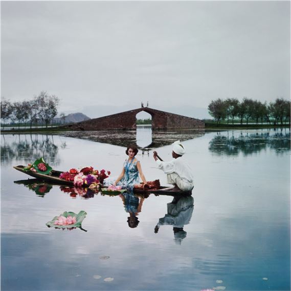 'Pale Cool of Kashmir, India, Vogue' by Norman Parkinson, 1956, printed posthumously in 2015