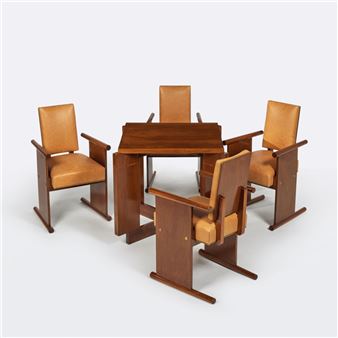 Games Table Set by André Sornay, 1930