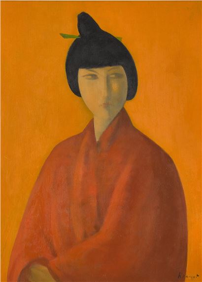 A Japanese Maiden by Jacob Kramer