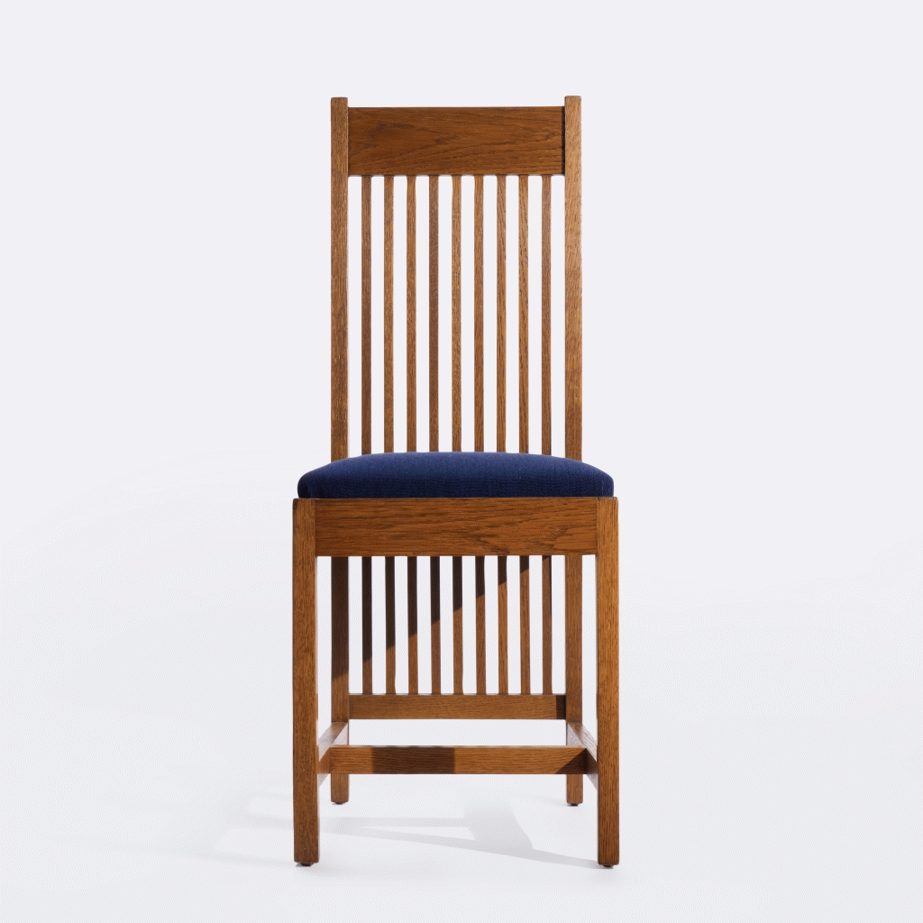 Frank Lloyd Wright Spindle Chair (Circa 1905) MutualArt