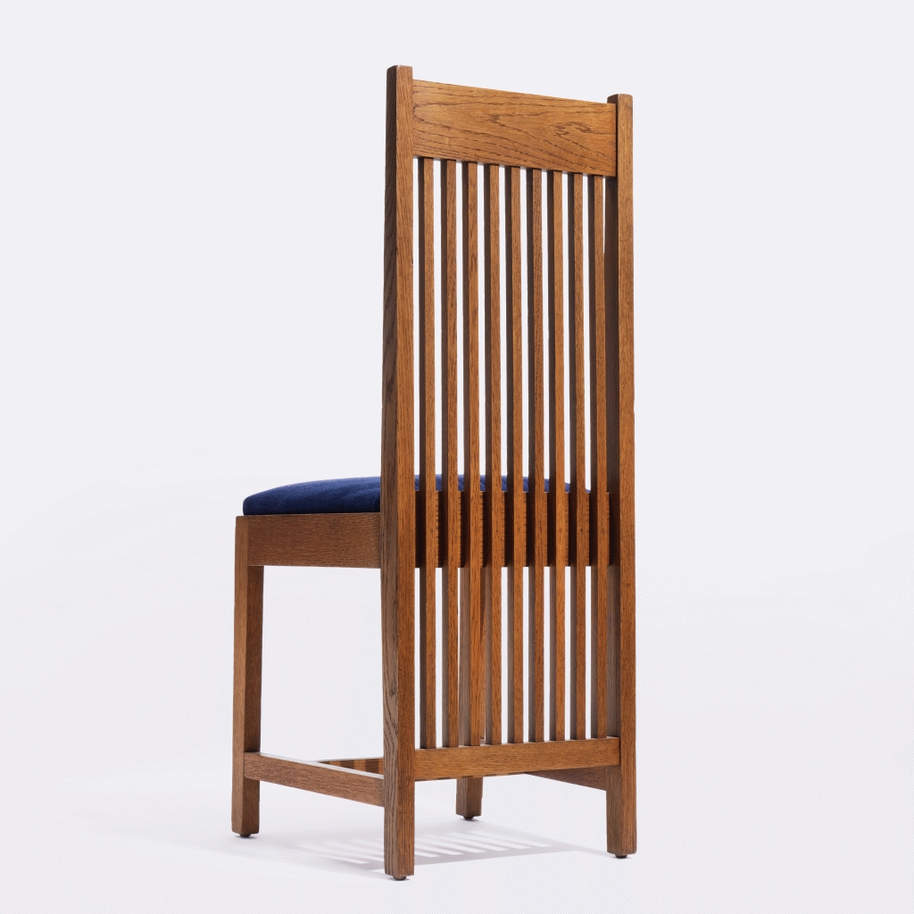 Frank Lloyd Wright Spindle Chair (Circa 1905) MutualArt