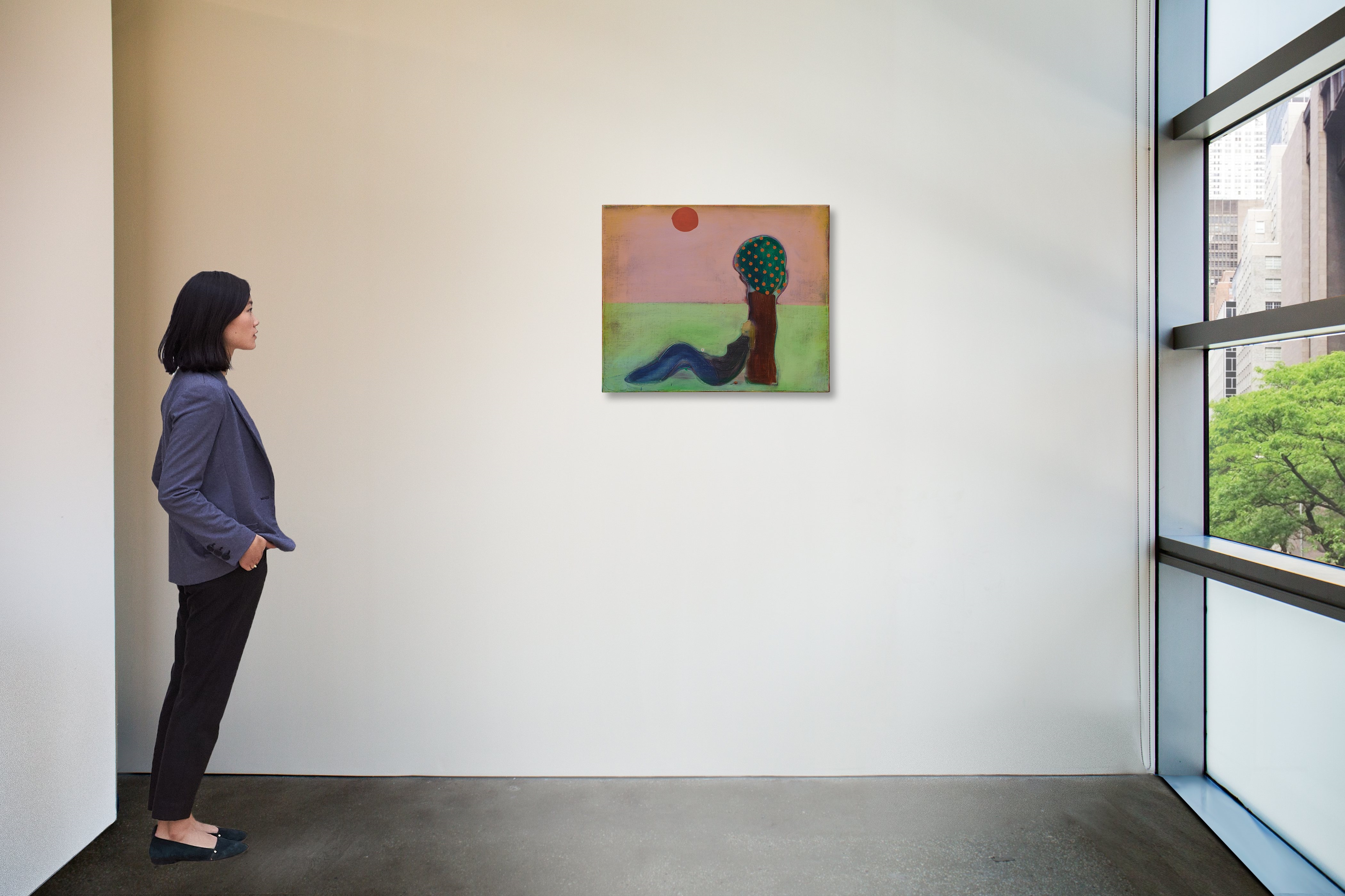 Artwork by Heidi Hahn, The Body is Not Essential, Made of oil on canvas