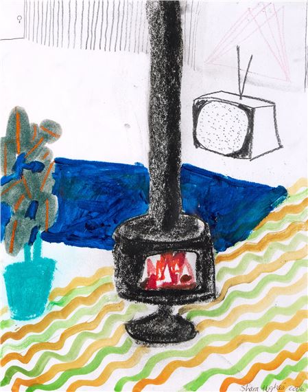 Untitled by Shara Hughes, dated 2006