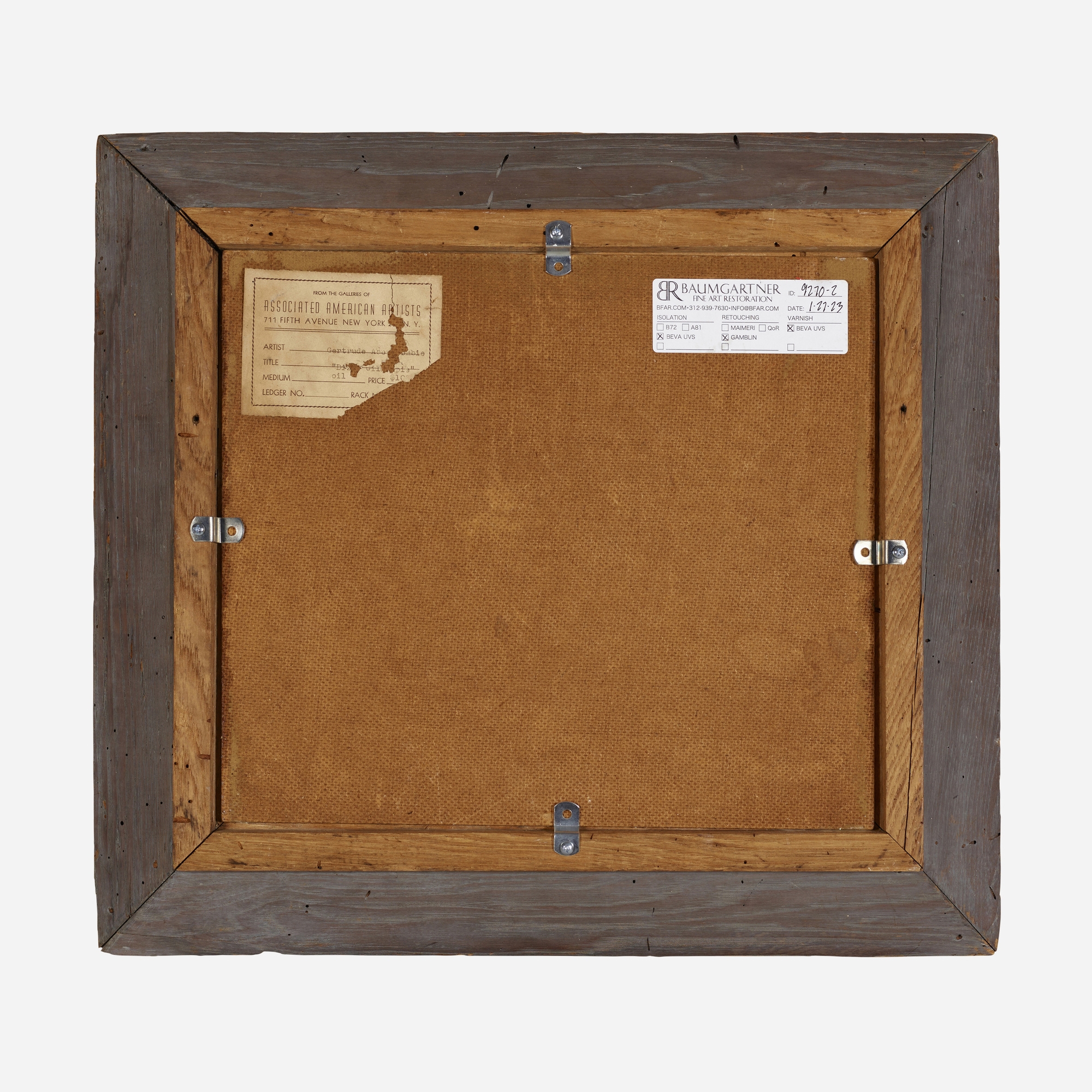 Artwork by Gertrude Abercrombie, Dizzy Gillespie, Made of oil on Masonite