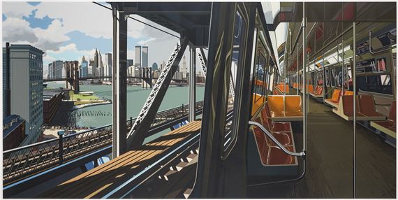 D-Train by Richard Estes, Executed in 1988