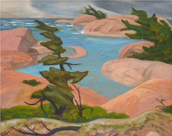 Yvonne McKague Housser | Before the Storm, Georgian Bay (1940) | MutualArt