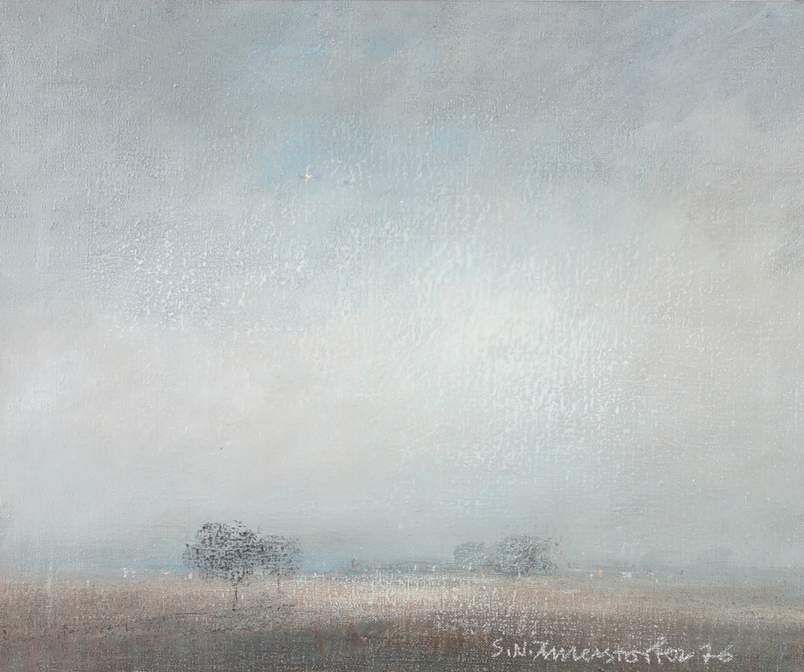 Artwork by Siegfried Amerstorfer, Landscape, Made of oil on canvas