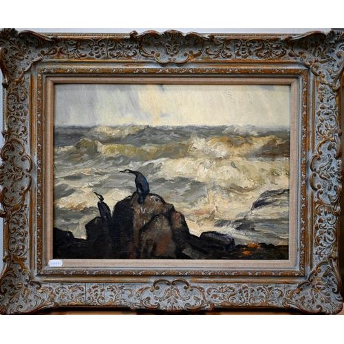 'On the Yorkshire coast' by Alexander Carruthers Gould