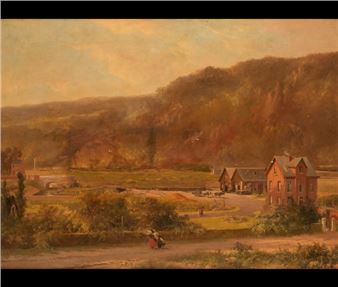 Vue des environs de Malines en 1873 - W. Lietensgen