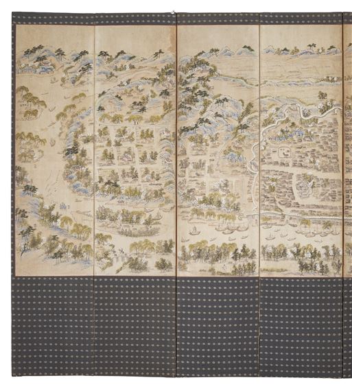Korean School, 20th Century | Map of Pyongyang | MutualArt