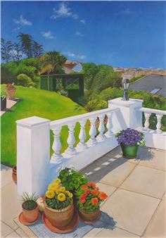 The Artist's Back Garden - Jan Mericka