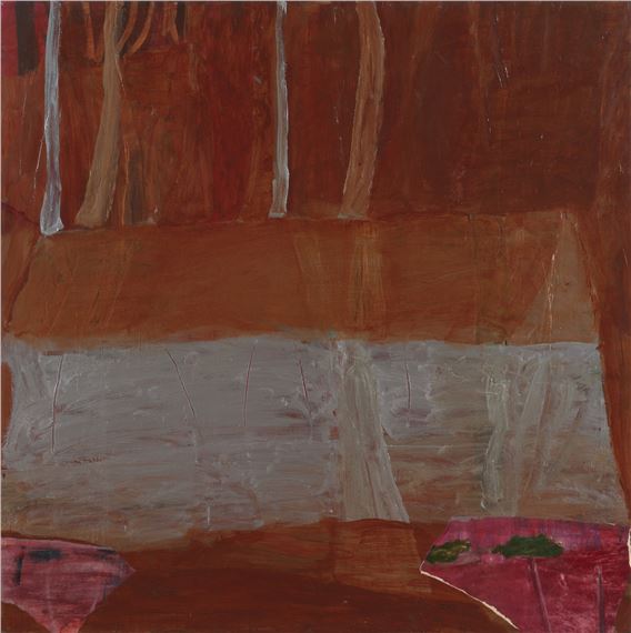 Waterhole with Lilypads by Idris Murphy, 1999