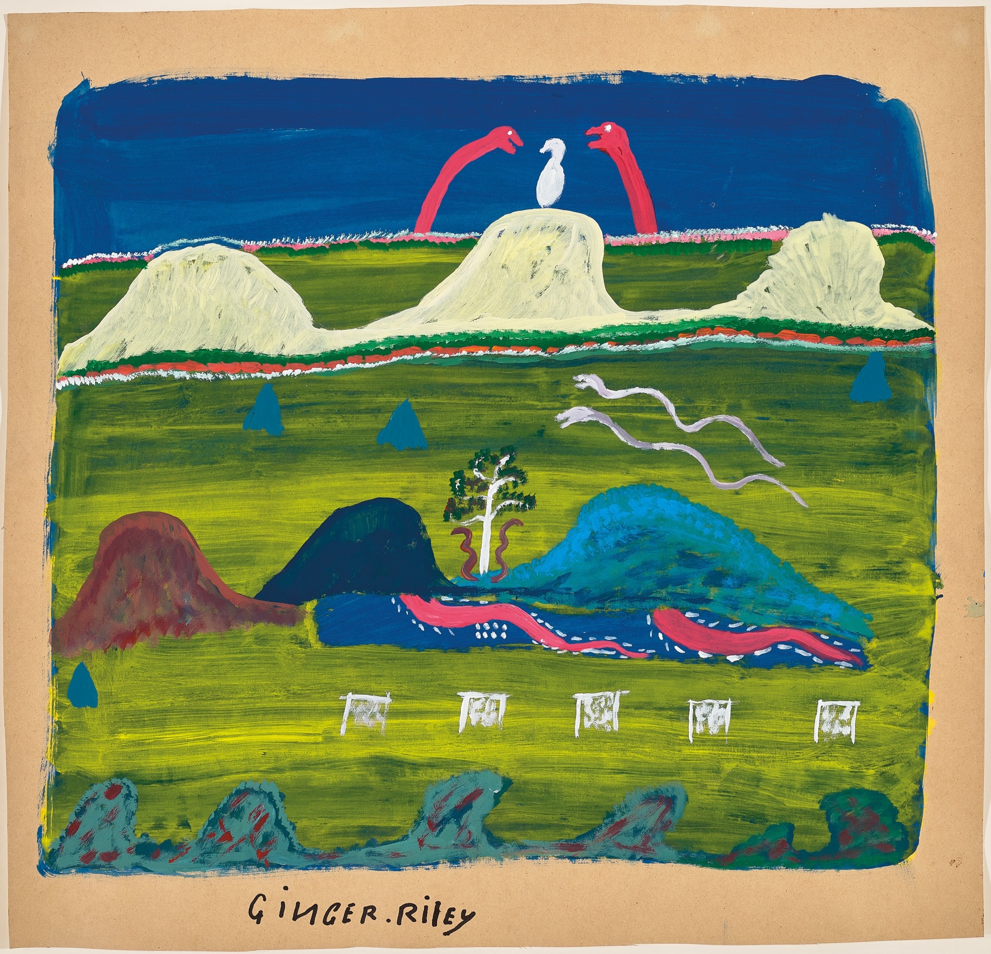 Ginger Riley Munduwalawala | SIX WORKS | MutualArt