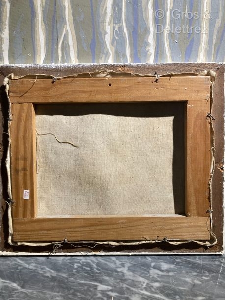 Artwork by Marcel Le Doare, Boats in the bay of Douarnenez, Made of Oil on canvas