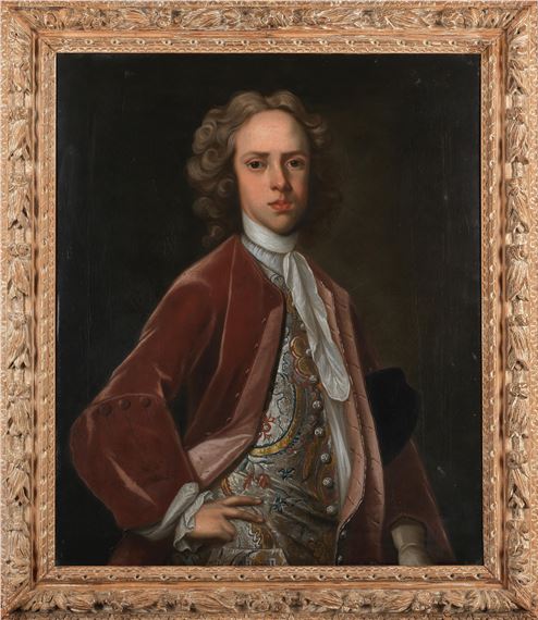 Enoch Seeman | Portrait of a young man, said to be Heneage Dering (born ...