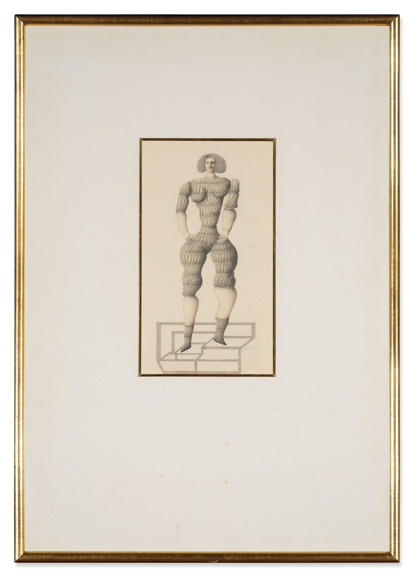 Roberto Aizenberg | Mujer desmesurada e indolente | MutualArt