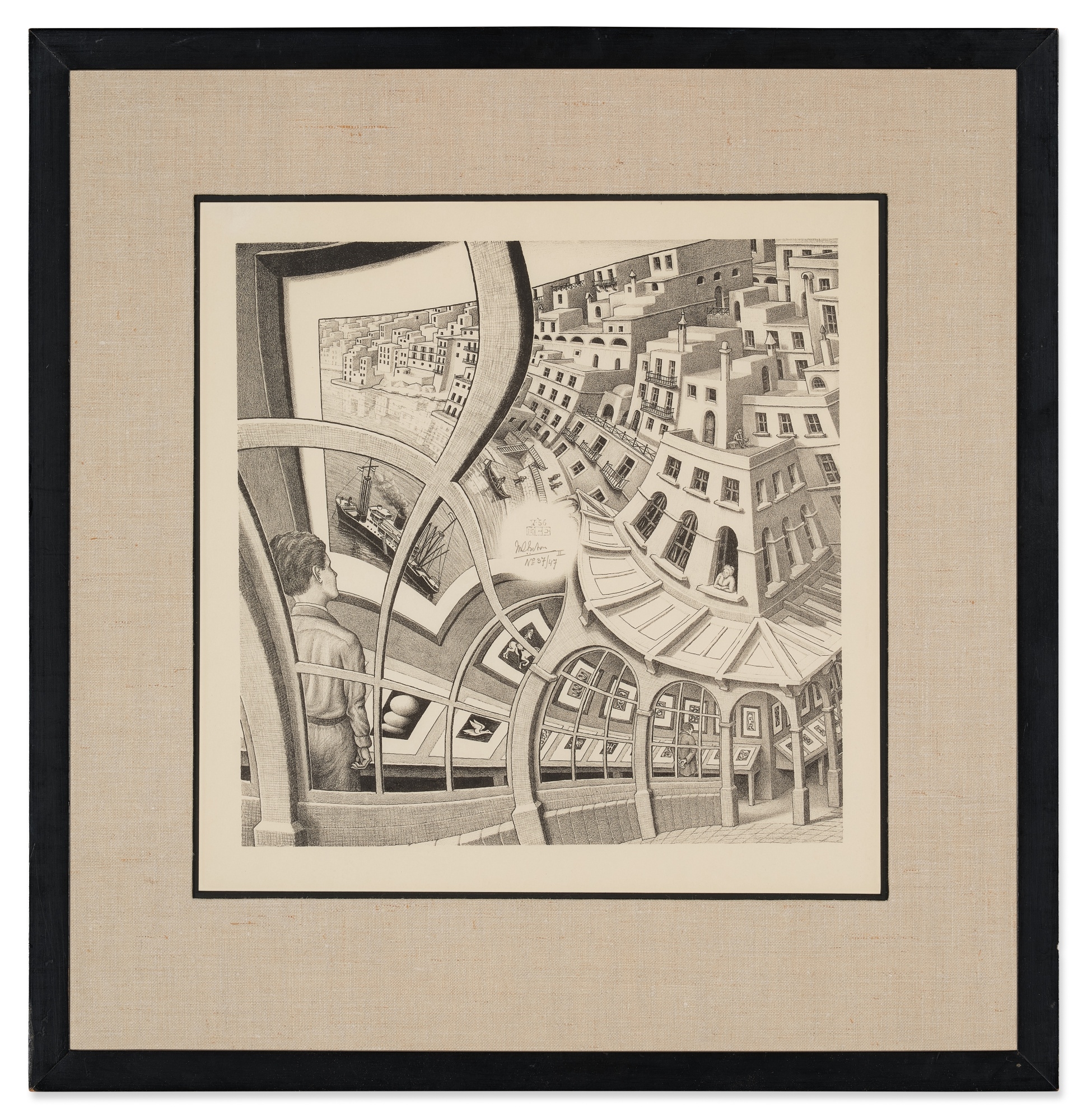 Maurits Cornelis Escher | Print Gallery (1956) | MutualArt