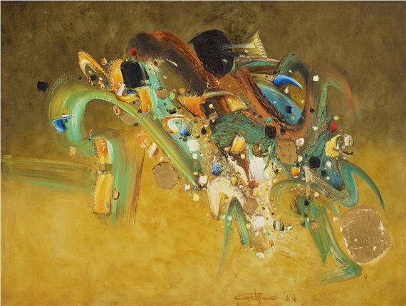 Untitled by Ismail Gulgée, Painted in 1984