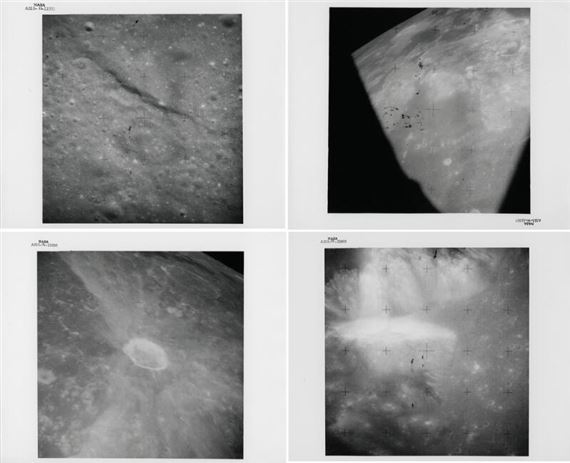 NASA | Apollo 15] Extremely rare moonscapes from lunar orbit, from four ...