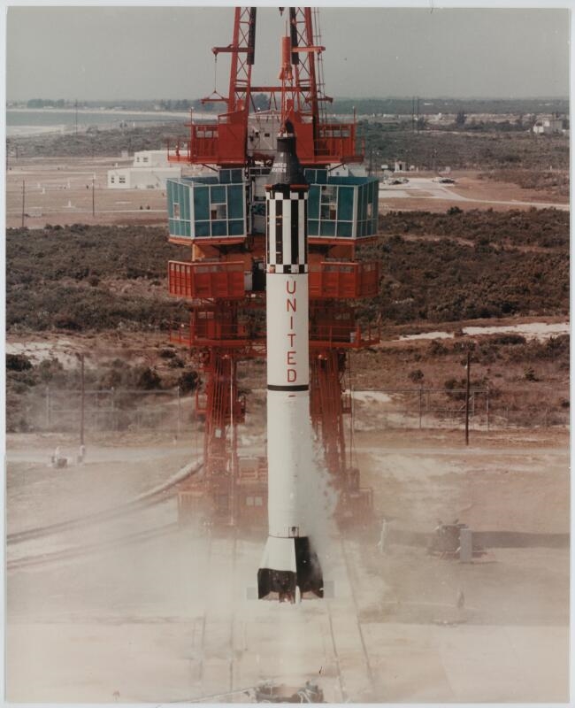 NASA | Mercury Redstone 3] The first American in space: | MutualArt