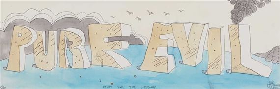 Pure Evil | Study for the Westway | MutualArt