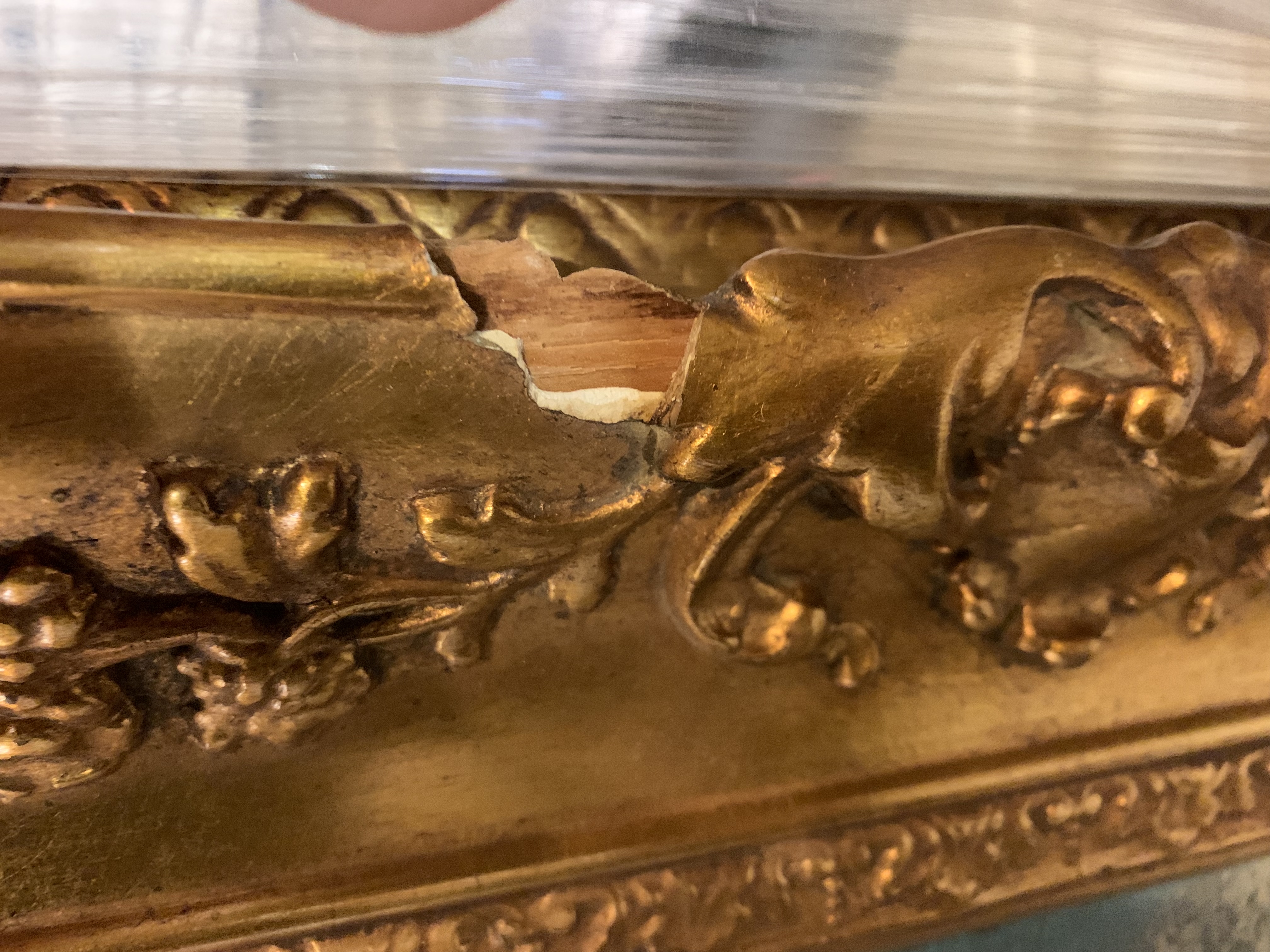 Artwork by V. Ricardo, Italian Landscape, Made of oil on canvas