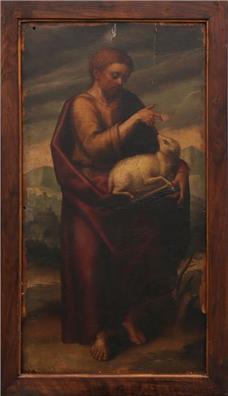 Saint John Baptist. by Castillian School, 16th Century