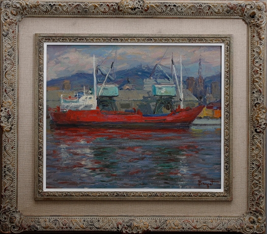 Artwork by Jordi Baget Ballester, El buc roig, Made of Oil on canvas