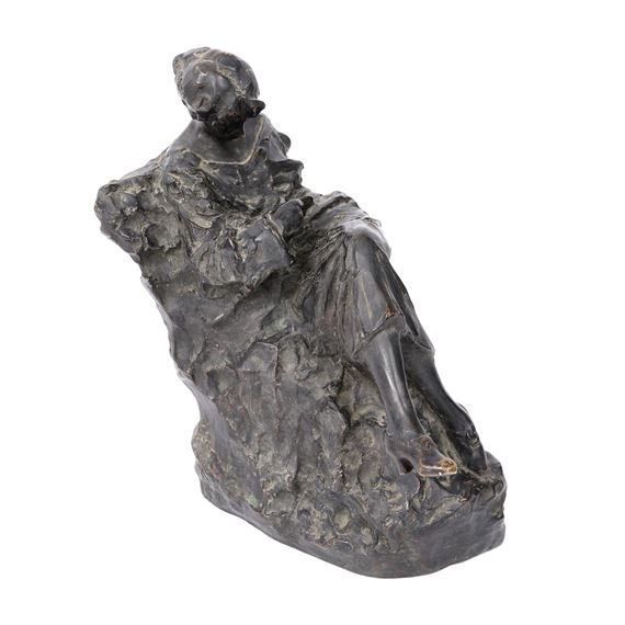 Lectură (Claudia Millian) by Oscar Han, 1919