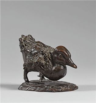 Duckling snorting - Albert Ernest Sanchez