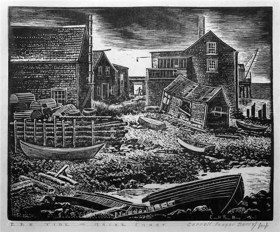 The Emblematic Wood Engravings of Carroll Thayer Berry - Courthouse Gallery Fine Art
