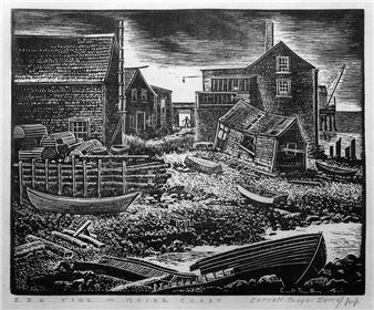 The Emblematic Wood Engravings of Carroll Thayer Berry - Courthouse Gallery Fine Art