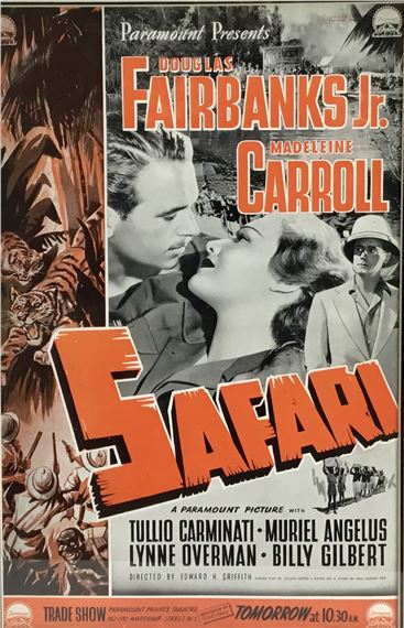 Safari by Paramount Pictures, 1940
