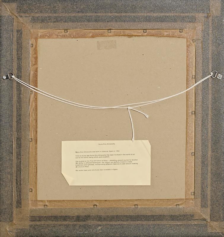 Artwork by Nuria Miro Almarache, Gaisha I, Made of mixed media