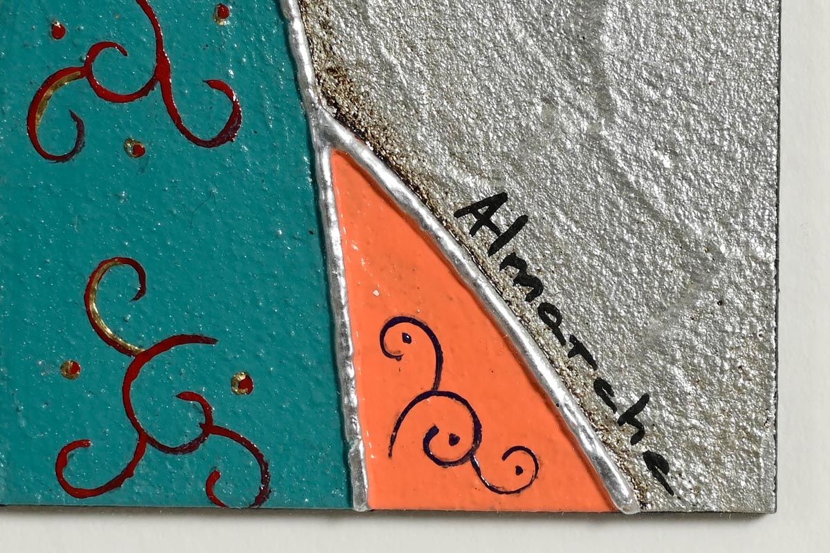 Artwork by Nuria Miro Almarache, Gaisha I, Made of mixed media