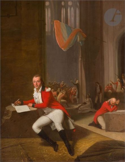 Henri-Pierre Danloux | Last moments of Mister Gabriel-Pierre-Louis du ...