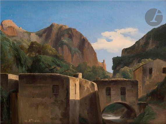 Prosper Barbot | Amalfi, Valle dei Mulini (1826) | MutualArt