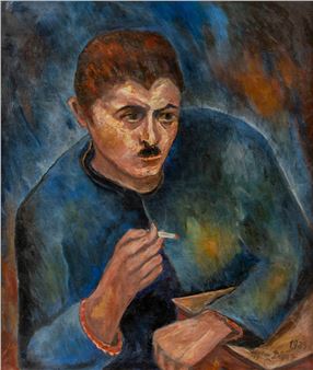 "Bildnis eines bäuerlichen Arbeiters" (Albrecht Demuth) - Hermann Dienz