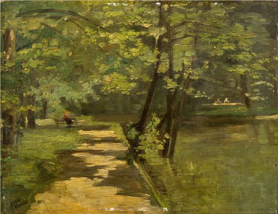 Julius Jacob | Im Tiergarten | MutualArt