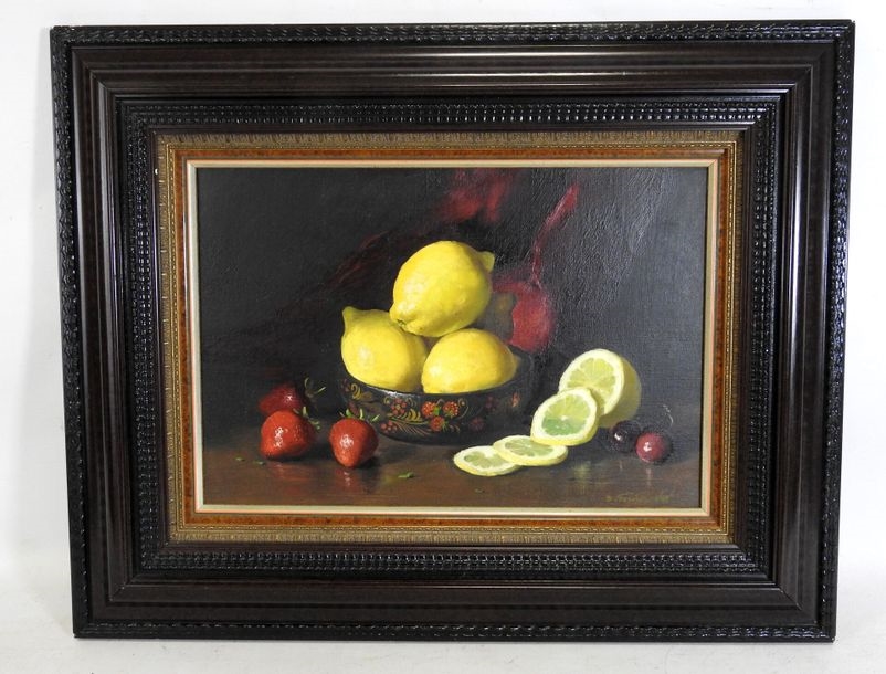Serguei Toutounov Still life with lemons MutualArt
