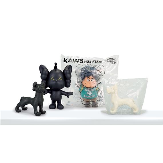 Japanese Patrolman, Inoue Santa, Black and White Dog by Brian Donnelly, 2008; 2003; 2007