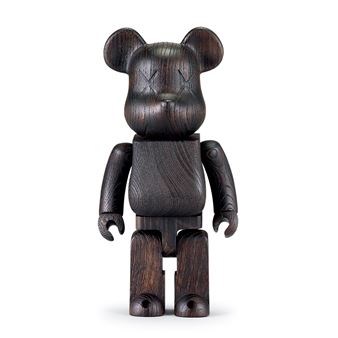 Japanese street fashion brand Nexusvii combined with black wood building block bear 400% - Brian Donnelly