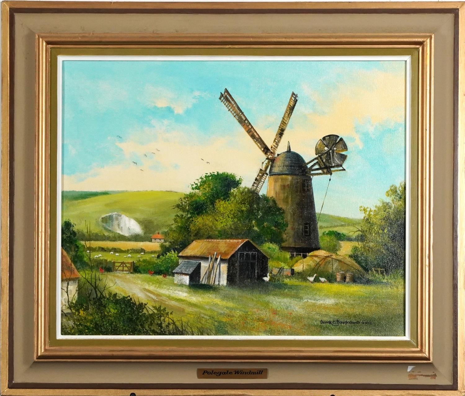 Derek C. Baulcomb | Polegate Windmill (2002) | MutualArt